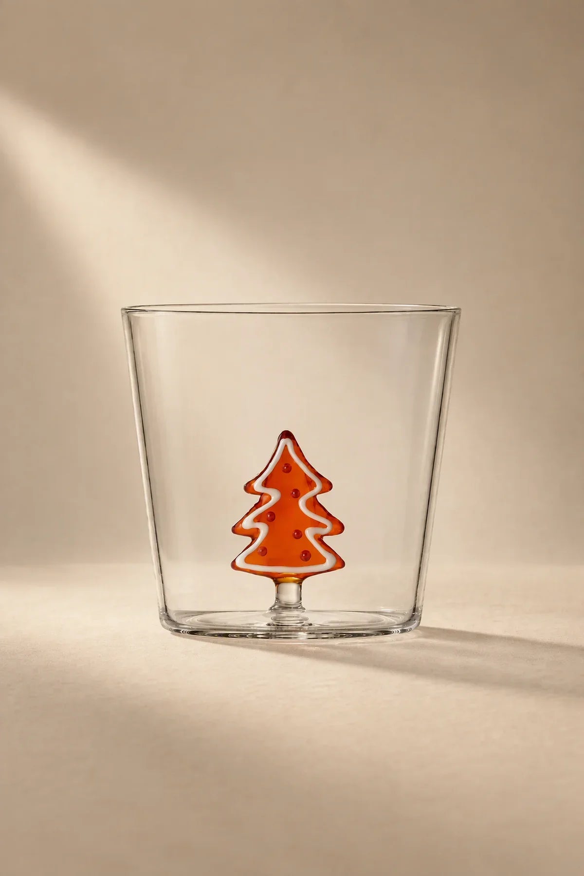 Holiday Fable Clear Glass Tumbler