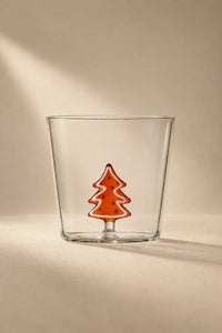 Holiday Fable Clear Glass Tumbler