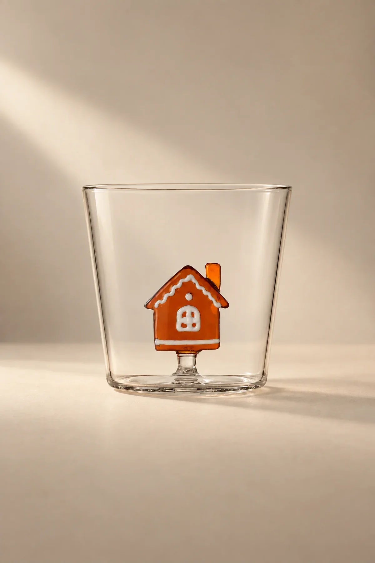 Holiday Fable Clear Glass Tumbler