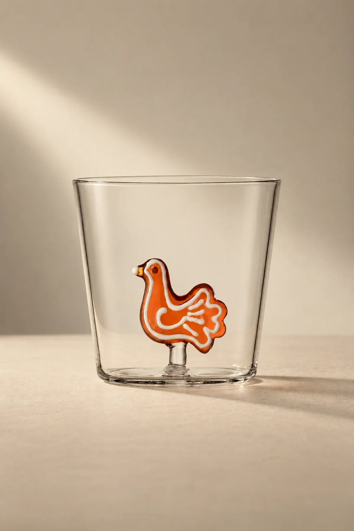 Holiday Fable Clear Glass Tumbler