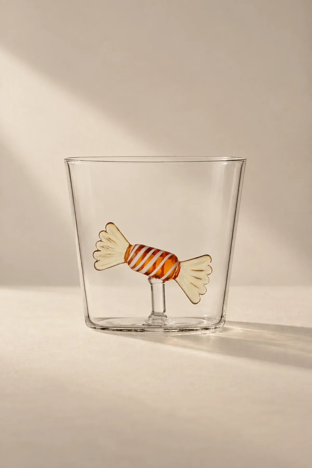 Holiday Fable Clear Glass Tumbler