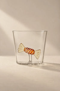 Holiday Fable Clear Glass Tumbler