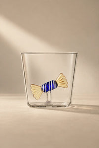 Holiday Fable Clear Glass Tumbler