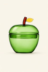 Garden Fable Tinted Glass Storage Vessel
