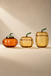 Garden Fable Tinted Glass Storage Vessel