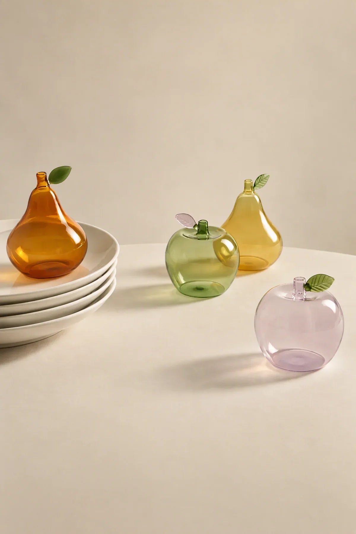 Garden Fable Tinted Glass Storage Vessel