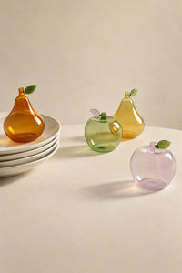 Garden Fable Tinted Glass Storage Vessel