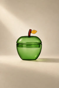 Garden Fable Tinted Glass Storage Vessel