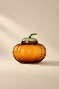 Garden Fable Tinted Glass Storage Vessel