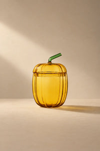 Garden Fable Tinted Glass Storage Vessel