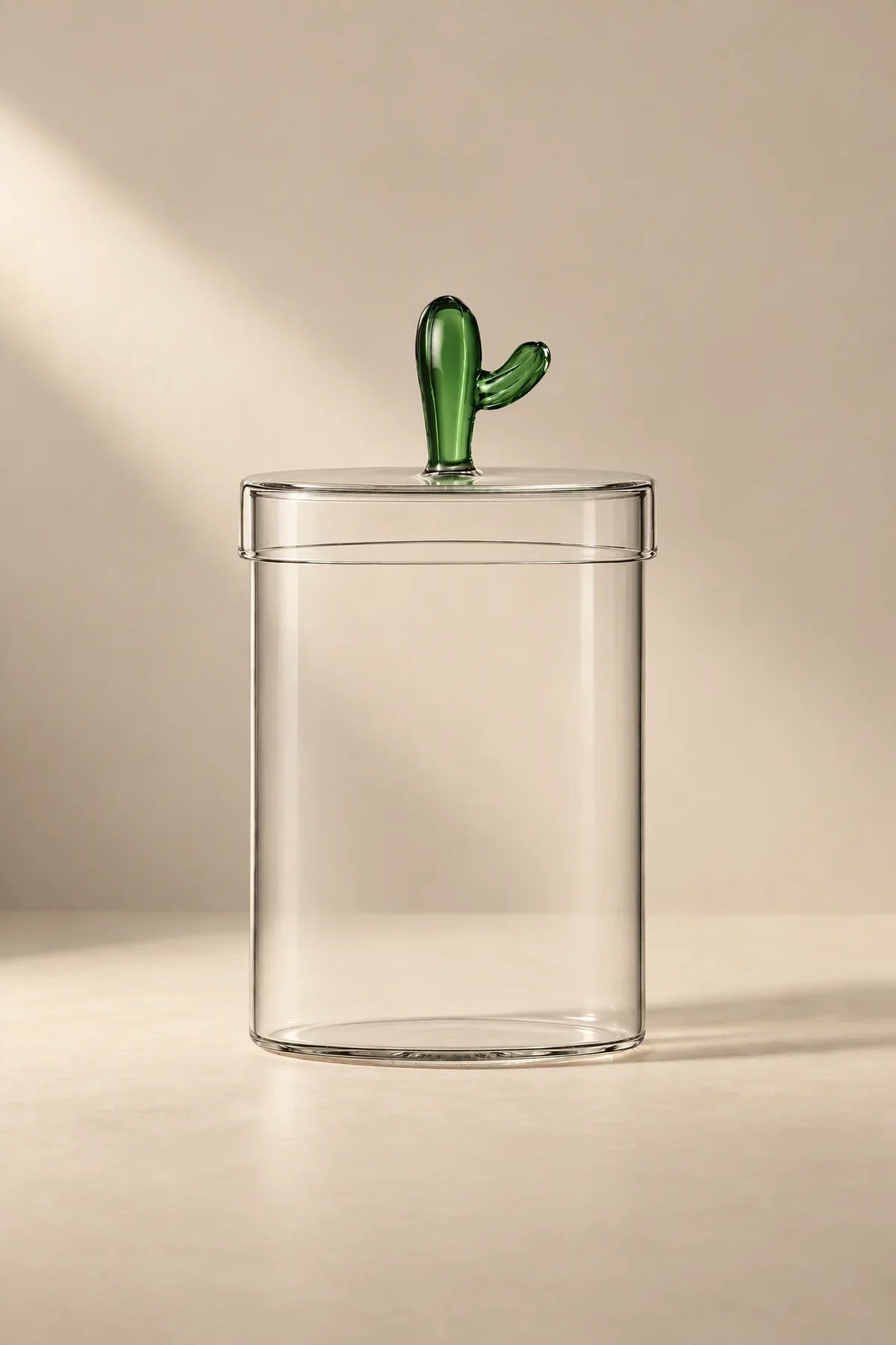 Garden Fable Tinted Glass Storage Vessel