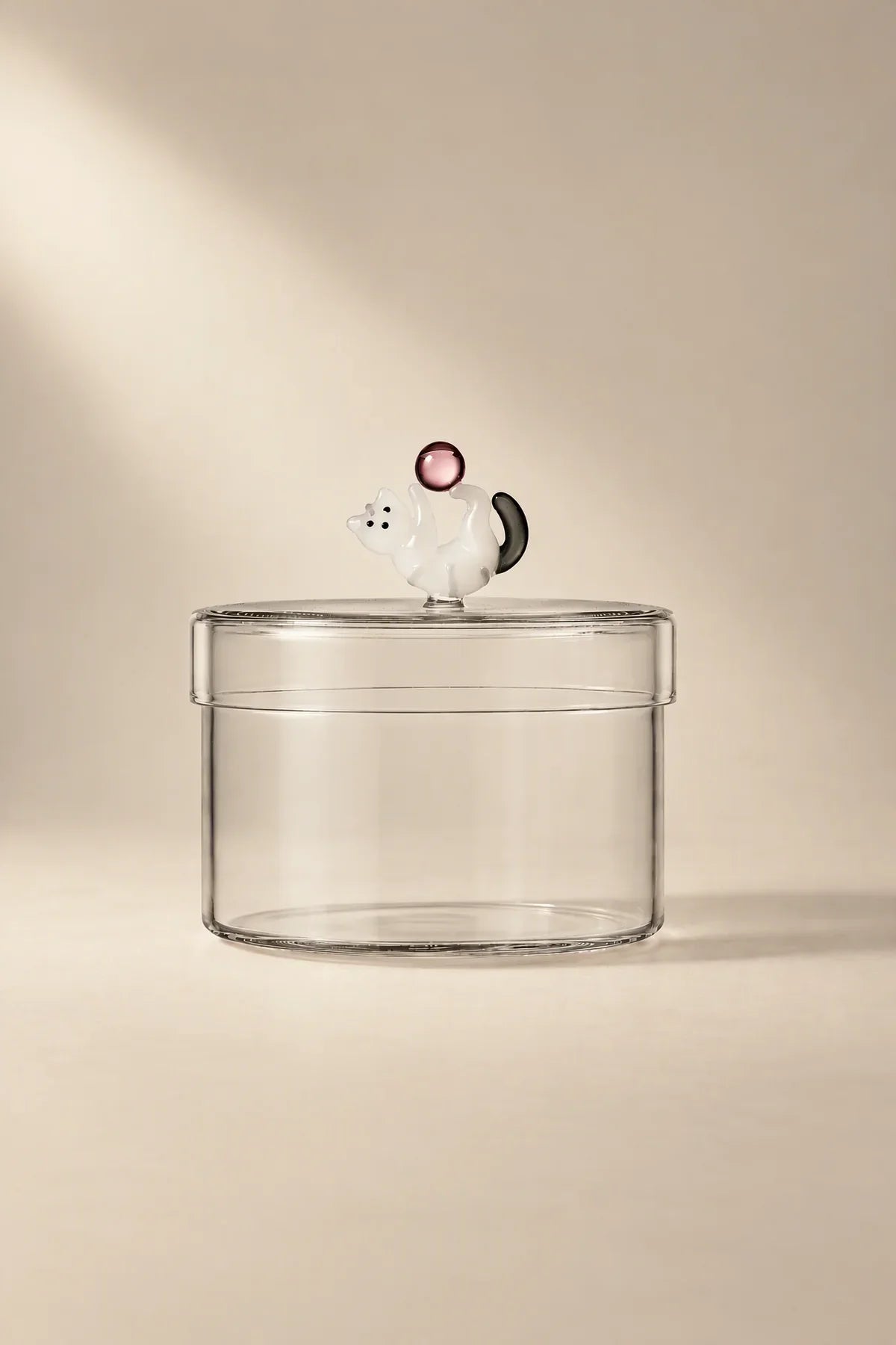 Garden Fable Tinted Glass Storage Vessel