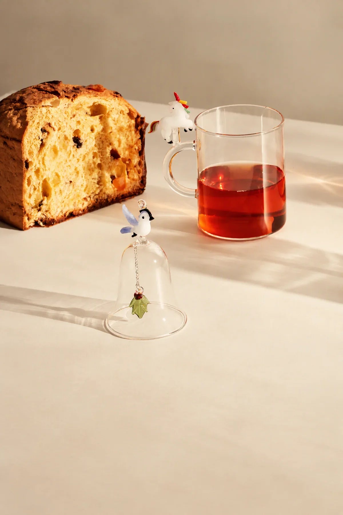Enchanted Forest Clear Borosilicate Glass Drinkware