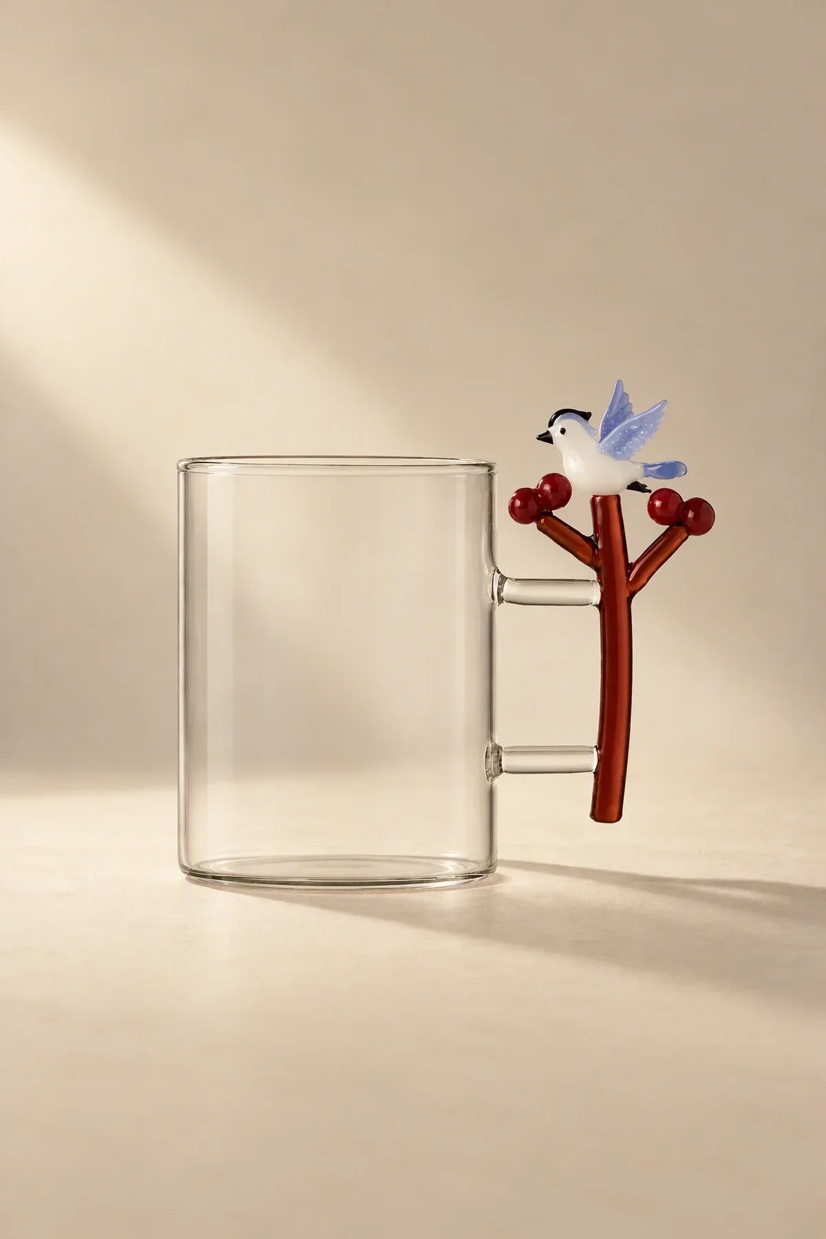 Enchanted Forest Clear Borosilicate Glass Drinkware