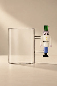 Enchanted Forest Clear Borosilicate Glass Drinkware