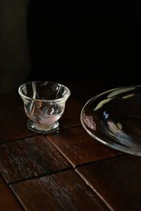 Petal Drift Clear Glass Drinkware Set