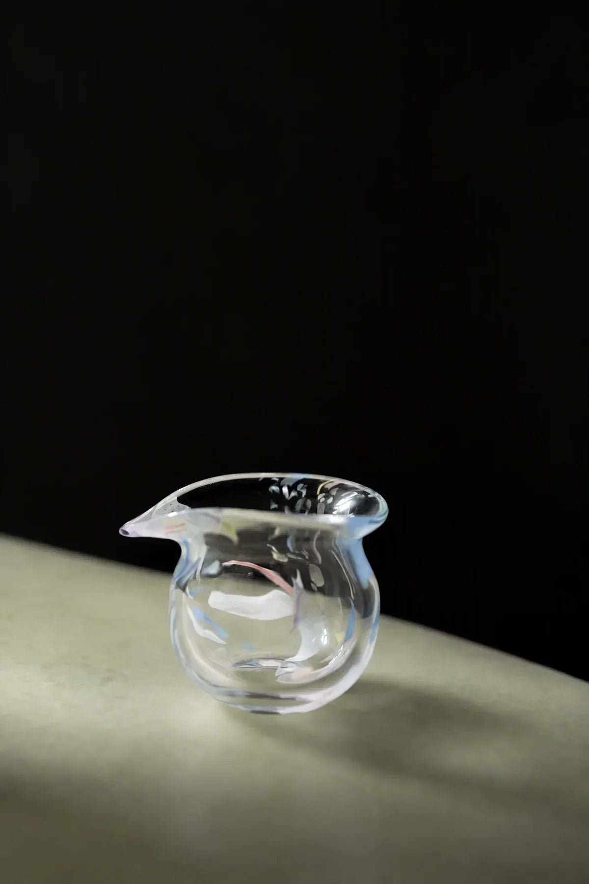 Petal Drift Clear Glass Drinkware Set