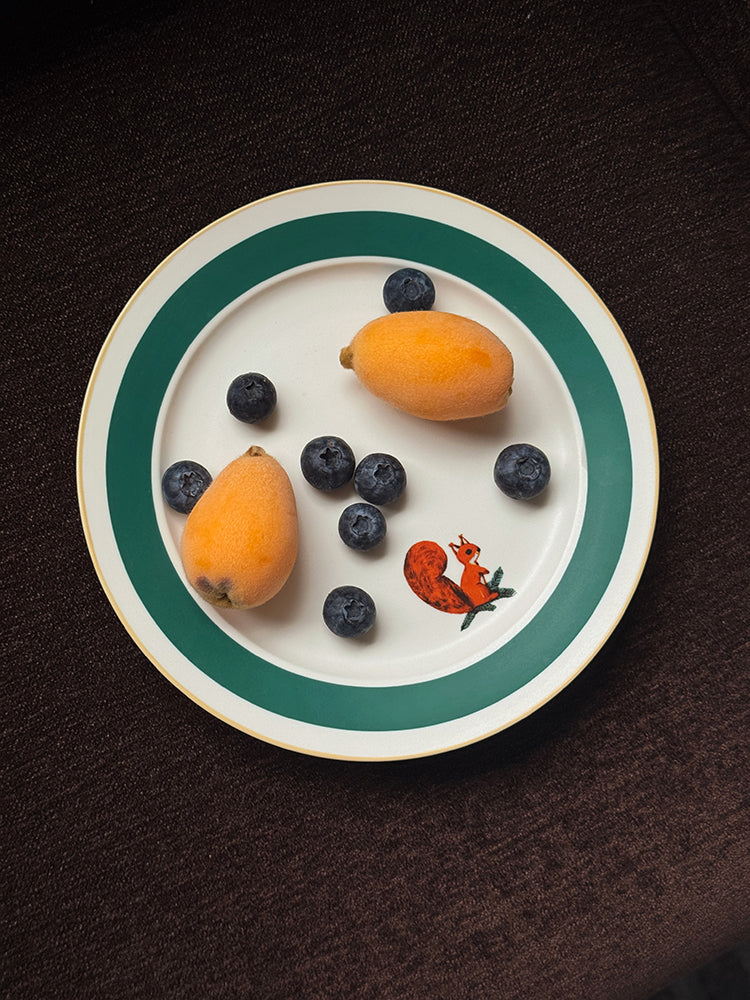 Woodland Mark Ceramic Plate - TRLab Shop
